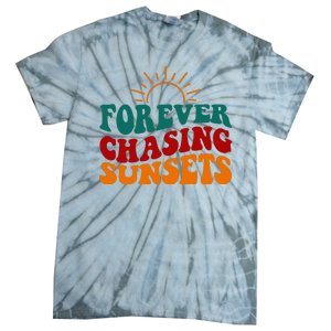 Forever Chasing Sunsets Cute Tie-Dye T-Shirt