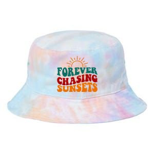 Forever Chasing Sunsets Cute Tie Dye Newport Bucket Hat