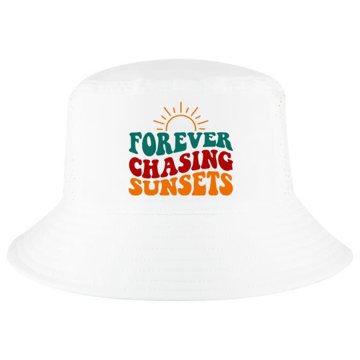 Forever Chasing Sunsets Cute Cool Comfort Performance Bucket Hat