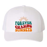 Forever Chasing Sunsets Cute Yupoong Adult 5-Panel Trucker Hat