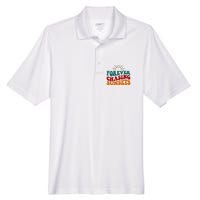 Forever Chasing Sunsets Cute Men's Origin Performance Pique Polo