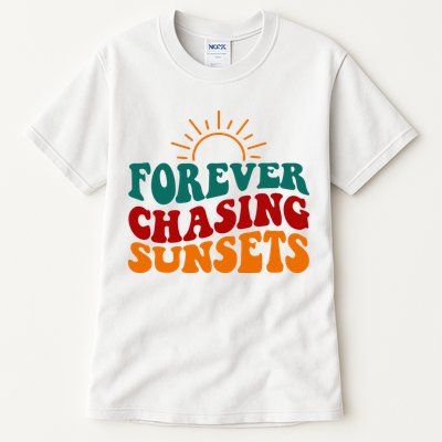 Forever Chasing Sunsets Cute Tall T-Shirt