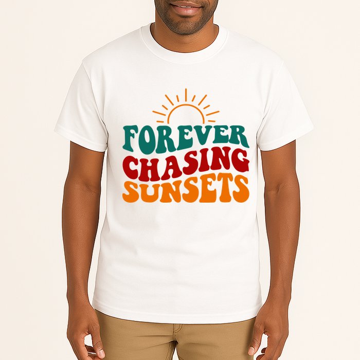 Forever Chasing Sunsets Cute Tall T-Shirt