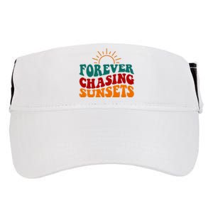 Forever Chasing Sunsets Cute Adult Drive Performance Visor