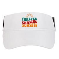 Forever Chasing Sunsets Cute Adult Drive Performance Visor