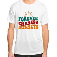 Forever Chasing Sunsets Cute Adult ChromaSoft Performance T-Shirt