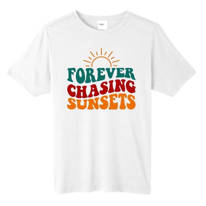 Forever Chasing Sunsets Cute Tall Fusion ChromaSoft Performance T-Shirt