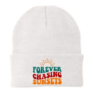 Forever Chasing Sunsets Cute Knit Cap Winter Beanie