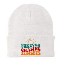 Forever Chasing Sunsets Cute Knit Cap Winter Beanie