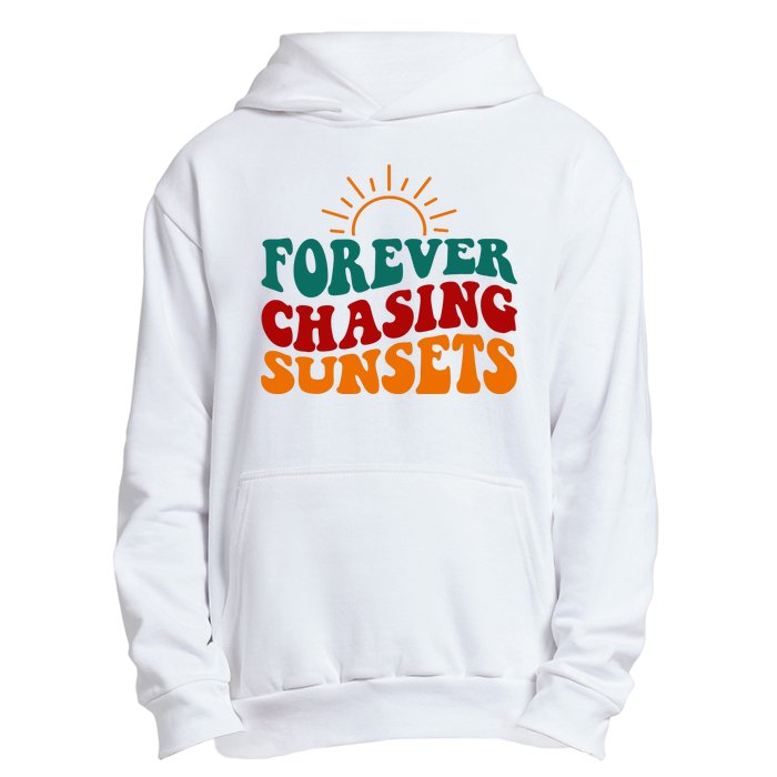 Forever Chasing Sunsets Cute Urban Pullover Hoodie