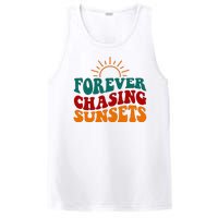 Forever Chasing Sunsets Cute PosiCharge Competitor Tank