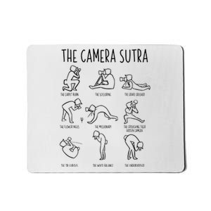 Funny Camera Sutra Photographer Photography Gift Women Mousepad