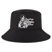 Funny Christian Sundays Are For Football And Jesus Cool Comfort Performance Bucket Hat