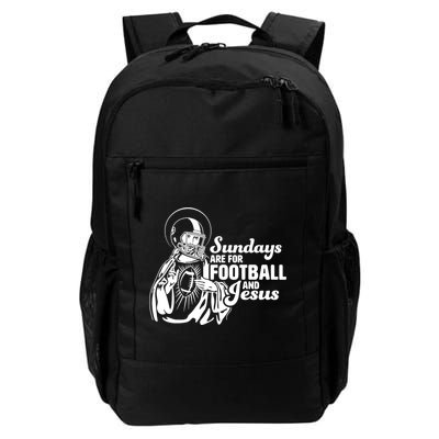 Funny Christian Sundays Are For Football And Jesus Backpack