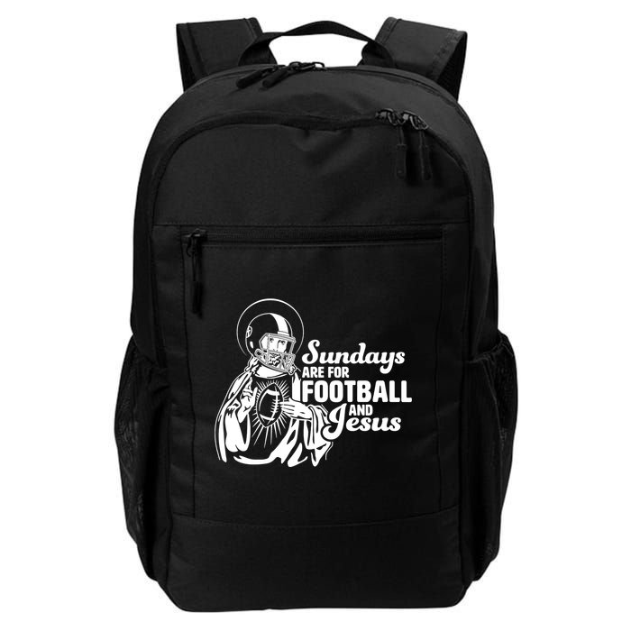 Funny Christian Sundays Are For Football And Jesus Backpack