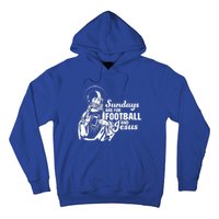 Funny Christian Sundays Are For Football And Jesus Hoodie