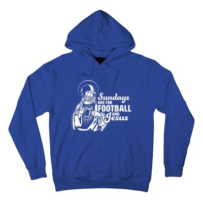 Funny Christian Sundays Are For Football And Jesus Hoodie