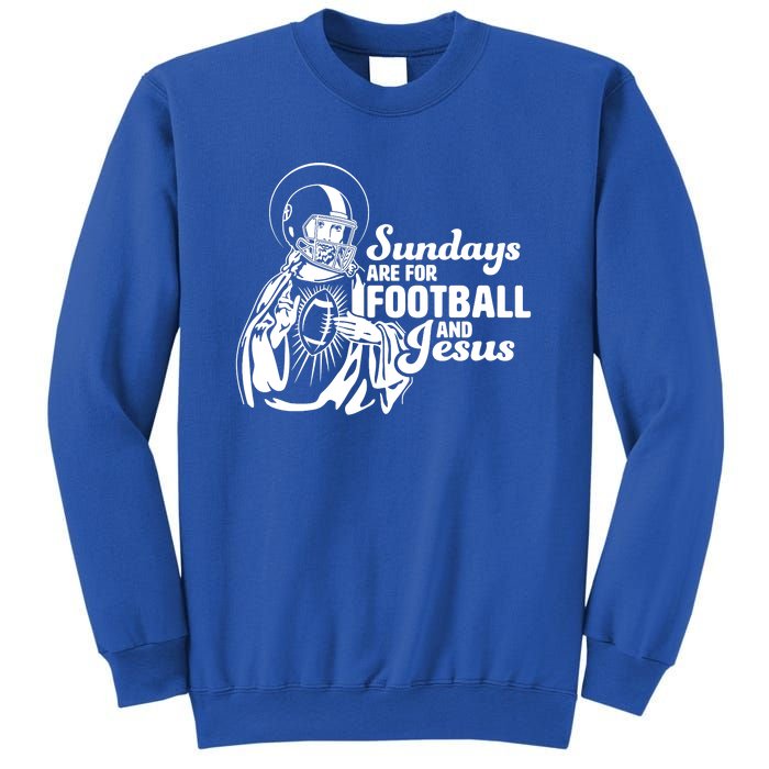 Funny Christian Sundays Are For Football And Jesus Sweatshirt