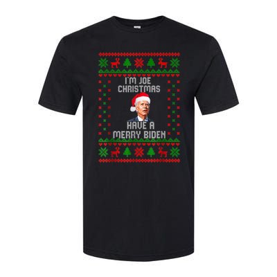 Funny Confused Santa Joe Biden Christmas Softstyle CVC T-Shirt