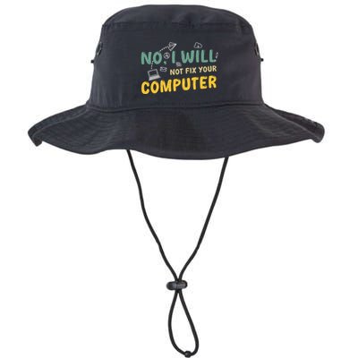 Funny Computer Science Programmer Quote Technician Cool Joke Cool Gift Bucket Hat