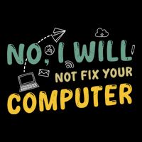 Funny Computer Science Programmer Quote Technician Cool Joke Cool Gift Bucket Hat