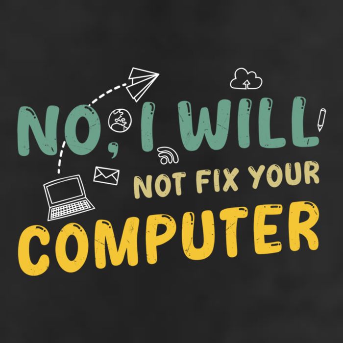 Funny Computer Science Programmer Quote Technician Cool Joke Cool Gift Crop Fleece Hoodie