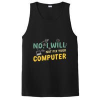 Funny Computer Science Programmer Quote Technician Cool Joke Cool Gift PosiCharge Competitor Tank