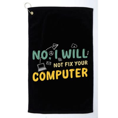 Funny Computer Science Programmer Quote Technician Cool Joke Cool Gift Golf Towel