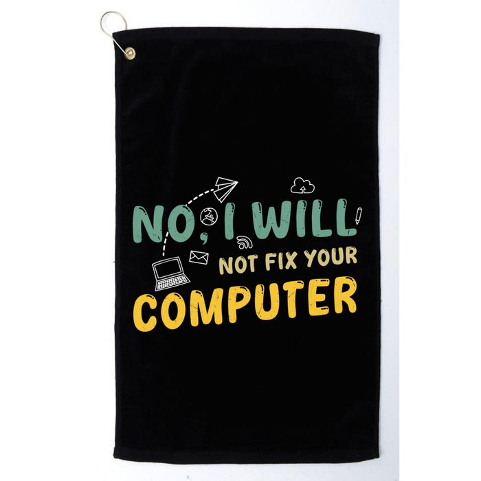 Funny Computer Science Programmer Quote Technician Cool Joke Cool Gift Golf Towel
