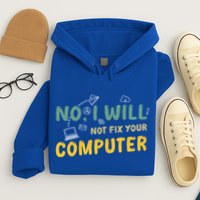 Funny Computer Science Programmer Quote Technician Cool Joke Cool Gift Hoodie