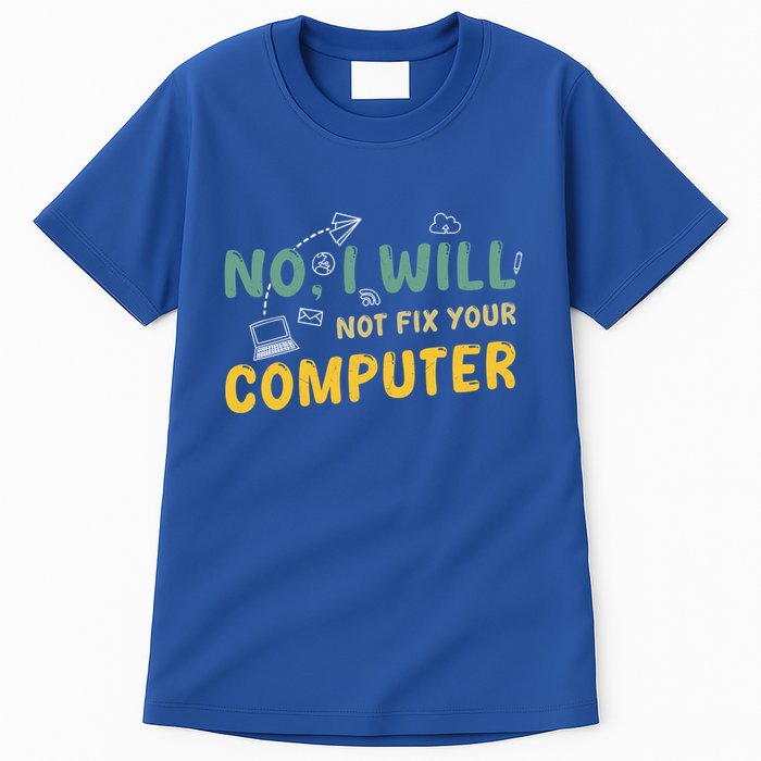 Funny Computer Science Programmer Quote Technician Cool Joke Cool Gift Tall T-Shirt