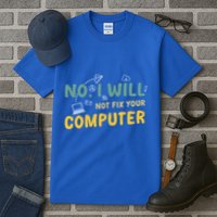 Funny Computer Science Programmer Quote Technician Cool Joke Cool Gift Tall T-Shirt