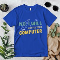 Funny Computer Science Programmer Quote Technician Cool Joke Cool Gift Premium T-Shirt