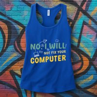 Funny Computer Science Programmer Quote Technician Cool Joke Cool Gift Womens Tank Top