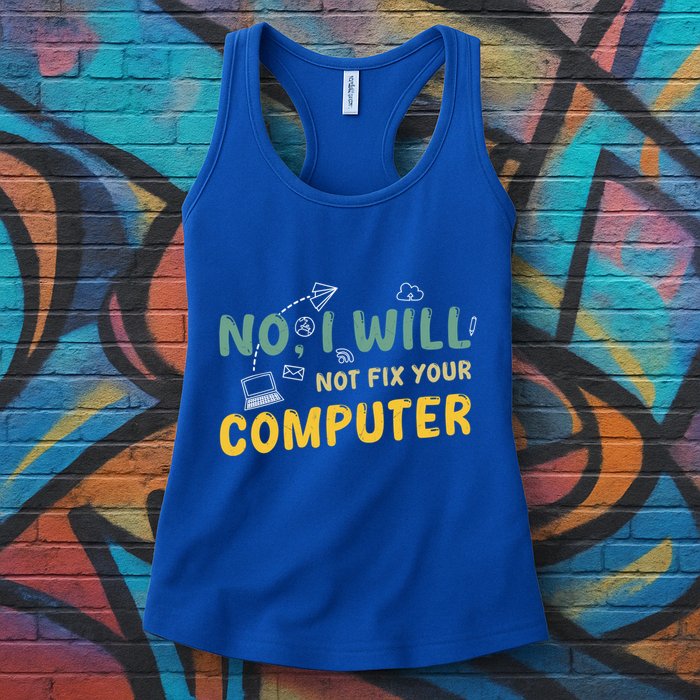 Funny Computer Science Programmer Quote Technician Cool Joke Cool Gift Womens Tank Top