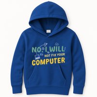 Funny Computer Science Programmer Quote Technician Cool Joke Cool Gift Kids Hoodie