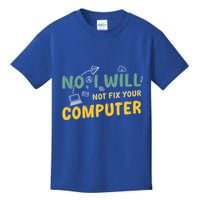 Funny Computer Science Programmer Quote Technician Cool Joke Cool Gift Kids T-Shirt