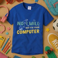 Funny Computer Science Programmer Quote Technician Cool Joke Cool Gift Kids T-Shirt