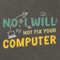 Funny Computer Science Programmer Quote Technician Cool Joke Cool Gift Cotton Canvas Backpack