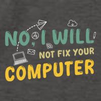 Funny Computer Science Programmer Quote Technician Cool Joke Cool Gift Vector Backpack