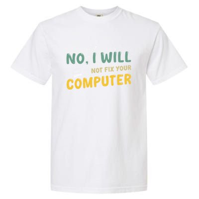 Funny Computer Science Programmer Quote Technician Cool Joke Cool Gift Garment-Dyed Heavyweight T-Shirt