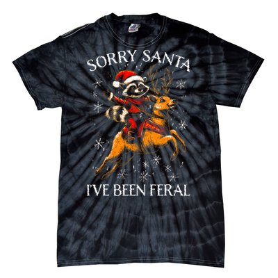 Funny Christmas Sorry Santa Xmas Tie-Dye T-Shirt