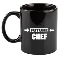 Future Chef Saying Funny Chef Meaningful Gift 11oz C Handle Ceramic Mug