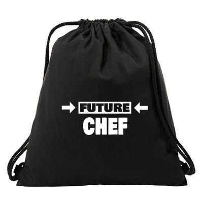 Future Chef Saying Funny Chef Meaningful Gift Drawstring Bag
