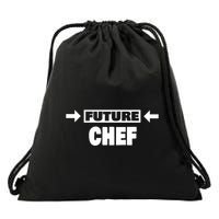 Future Chef Saying Funny Chef Meaningful Gift Drawstring Bag