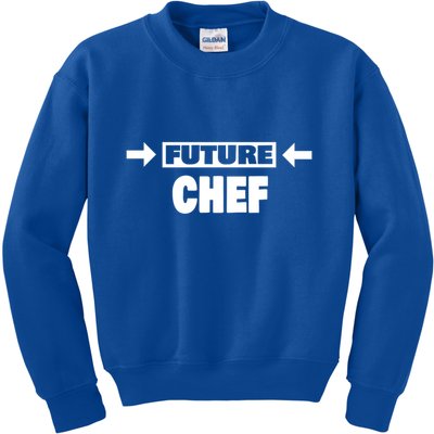 Future Chef Saying Funny Chef Meaningful Gift Kids Sweatshirt