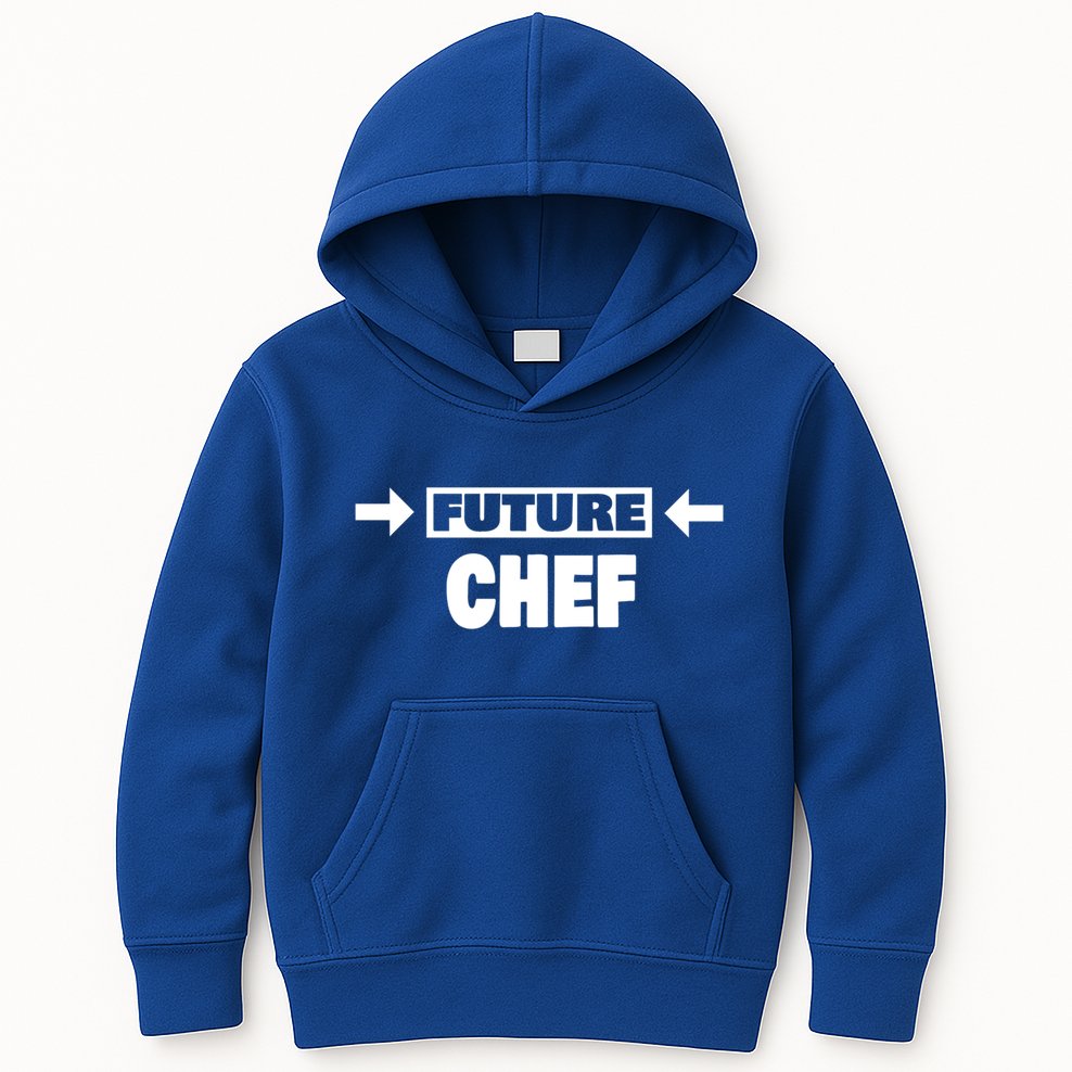 Future Chef Saying Funny Chef Meaningful Gift Kids Hoodie