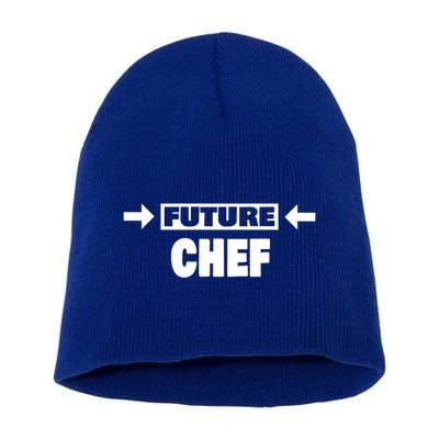 Future Chef Saying Funny Chef Meaningful Gift Short Acrylic Beanie
