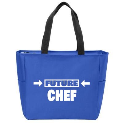 Future Chef Saying Funny Chef Meaningful Gift Zip Tote Bag