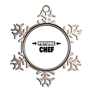 Future Chef Saying Funny Chef Meaningful Gift Metallic Star Ornament